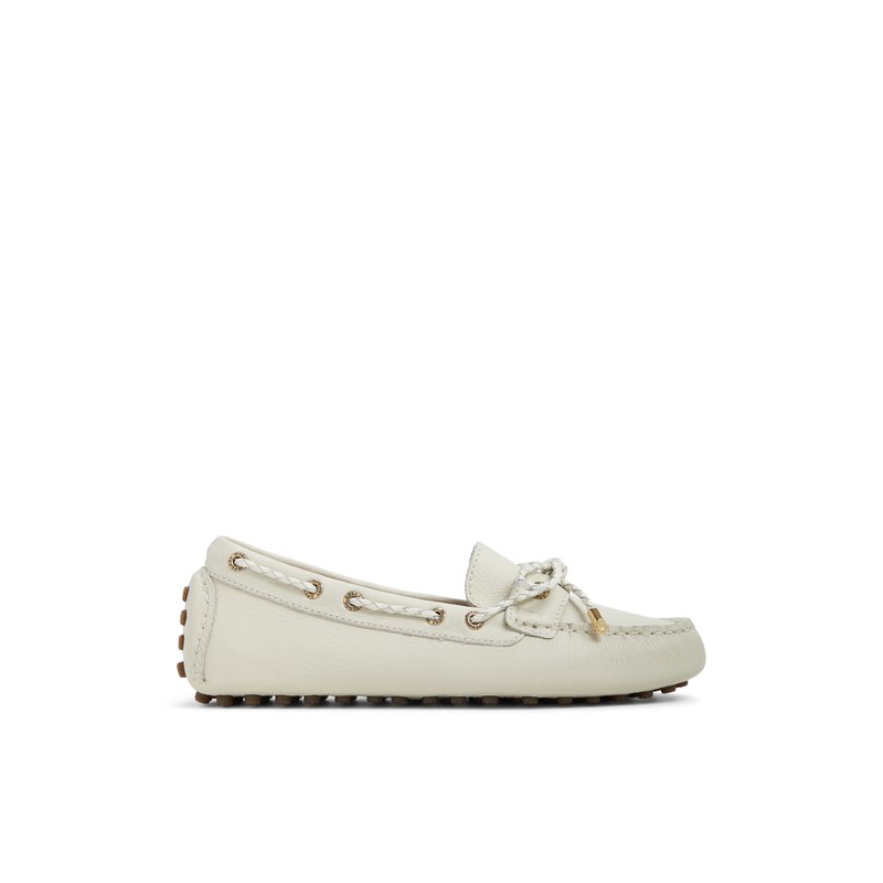 Gold driver_wm Cream Women's Oxfords & Loafers | Sperry US